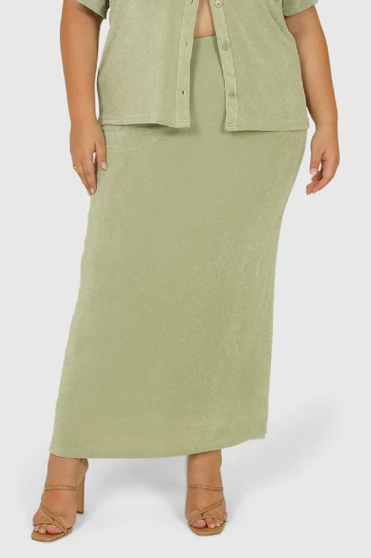 SOLA SKIRT SOFT GREEN