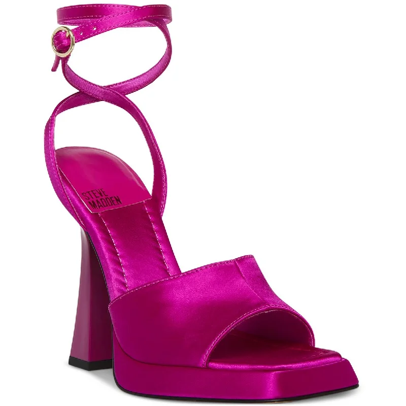 KENDALL Womens Square toe Strappy Ankle Strap