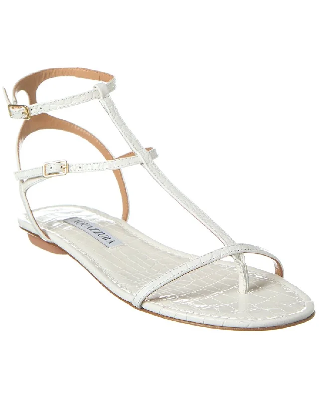 Aquazzura Ponza Leather Sandal