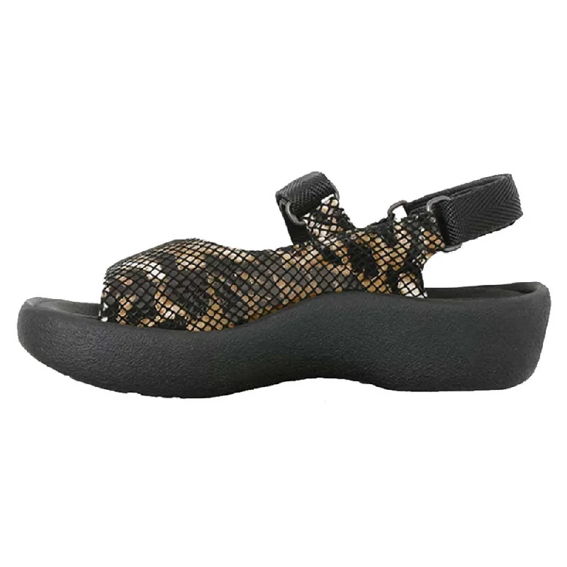 Wolky Jewel Bronze Congo Leather Sandal (Women's)