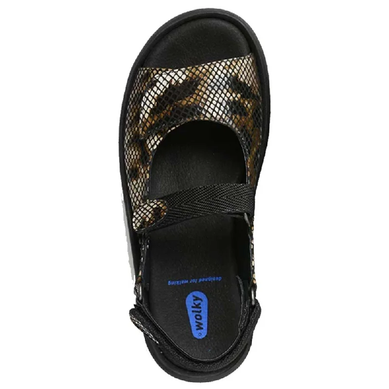 Wolky Jewel Bronze Congo Leather Sandal (Women's)