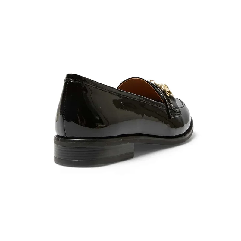 Gala Loafer in Black Patent