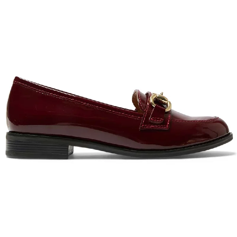 Gala Loafer in Wine Patent