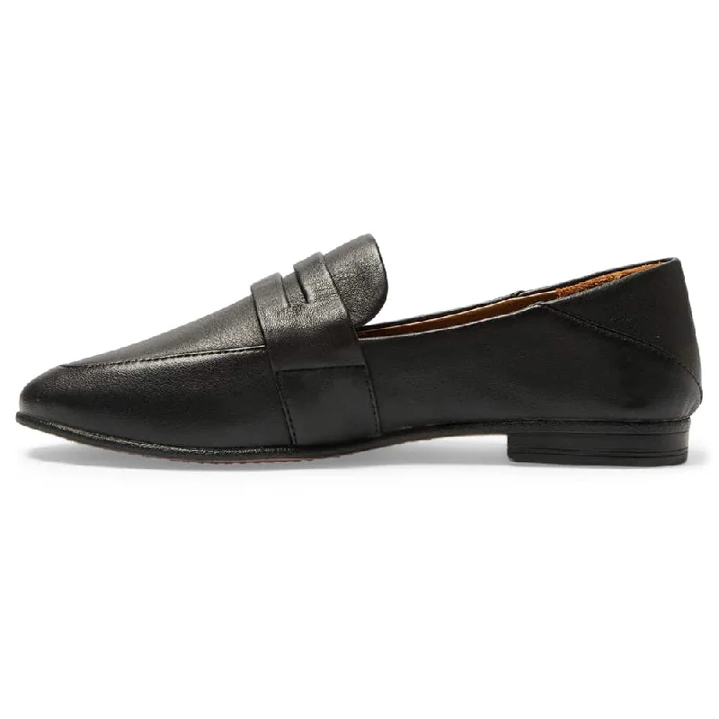 Lazaro Loafer in Black Leather