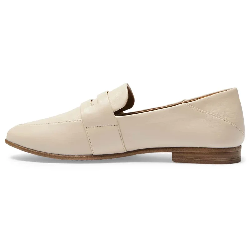 Lazaro Loafer in Ivory Leather