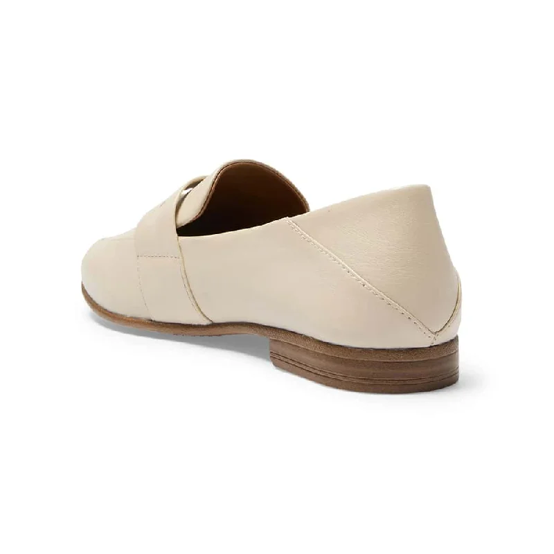 Lazaro Loafer in Ivory Leather