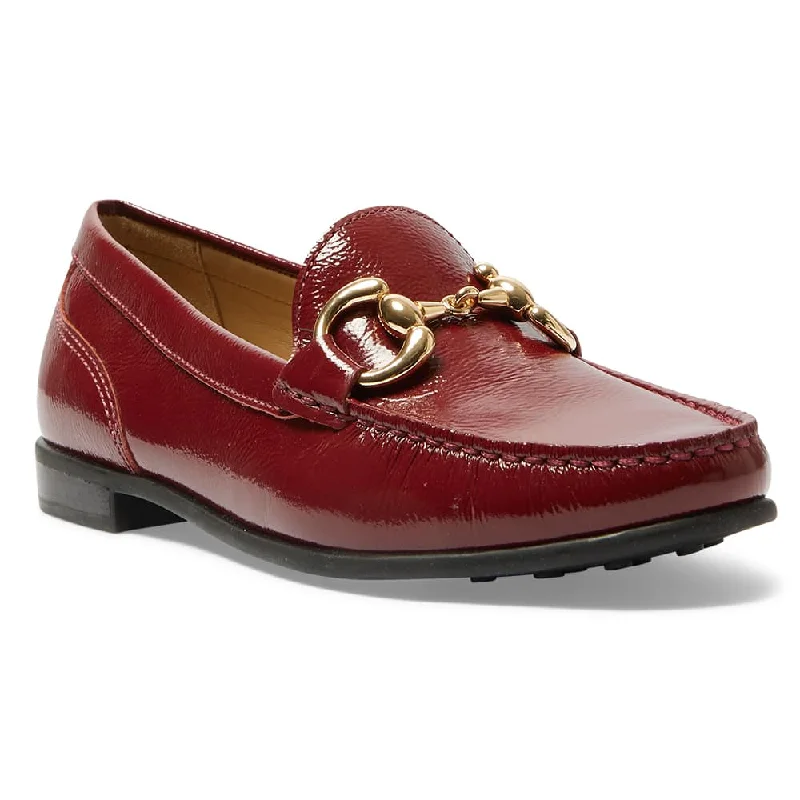 Tuscany Loafer in Cherry Patent