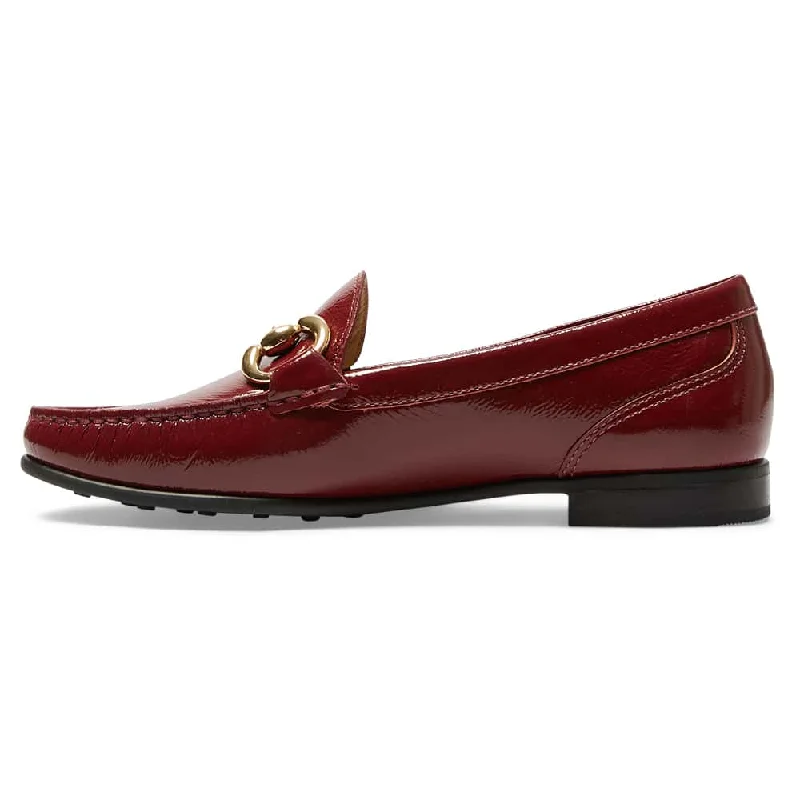 Tuscany Loafer in Cherry Patent