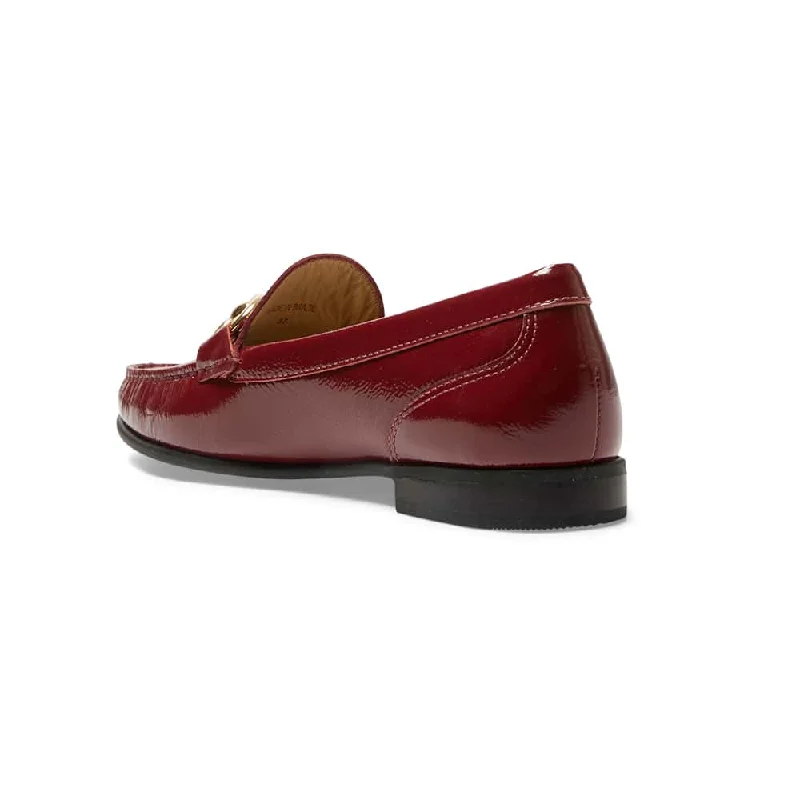 Tuscany Loafer in Cherry Patent