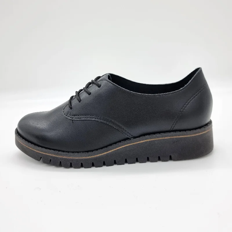 Beira Rio 4174-419 Brogue Flat in Black