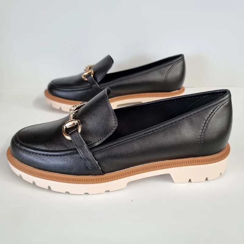 Beira Rio 4283-204 Flat Loafer in Black