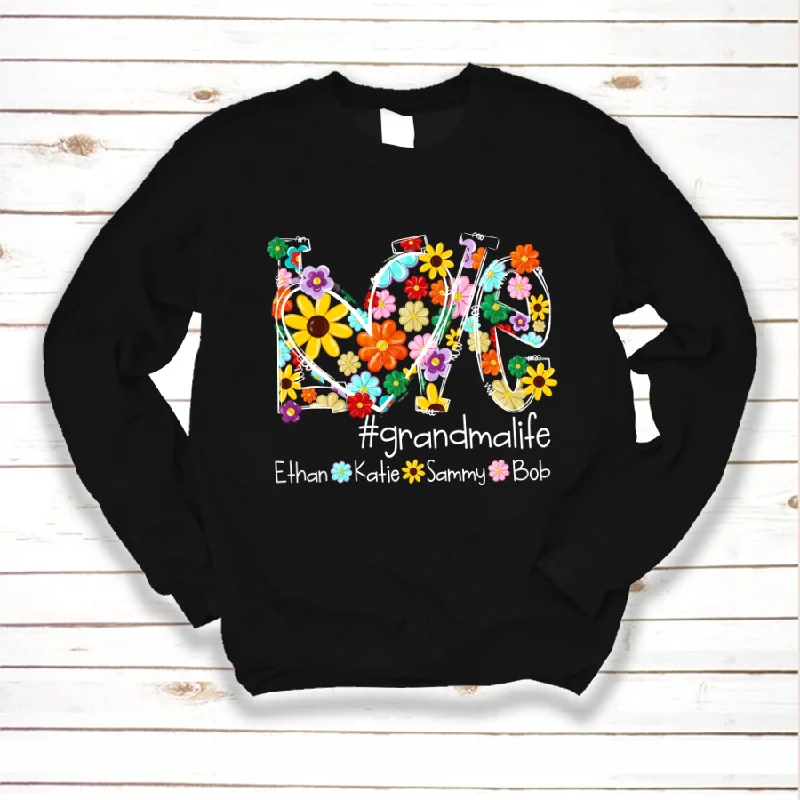 Colorful Daisy Gift For Grandma And Kids LTP01 Sweatshirt