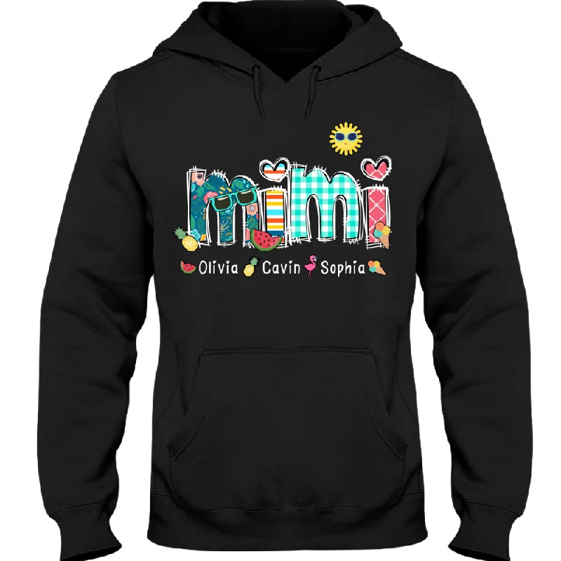 Custom Mimi Summer With Kids, Summer Gift TH Hoodie