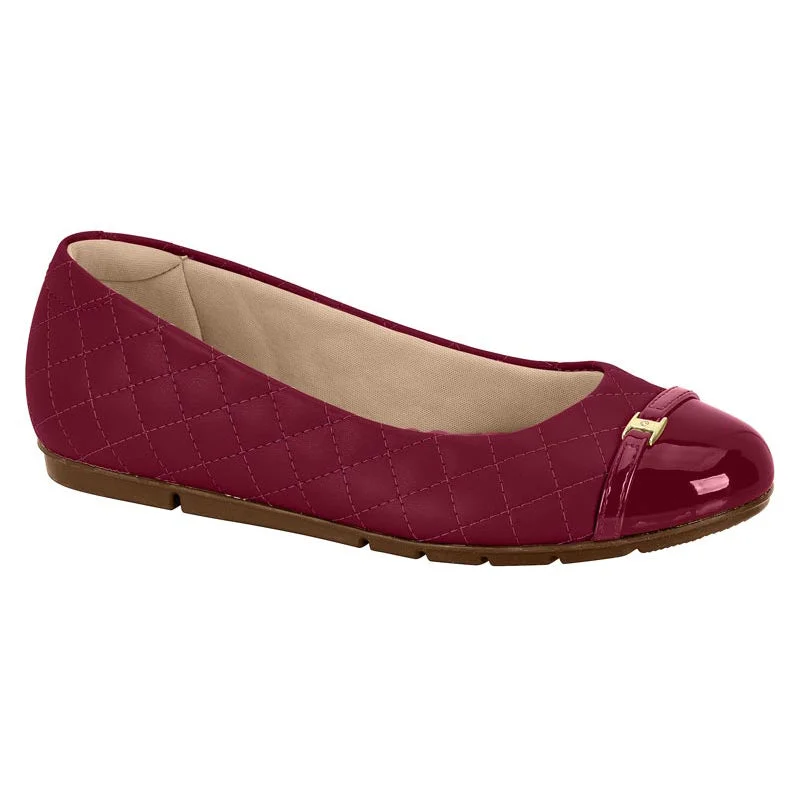 Modare 7385-103 Round Toe Flat in Wine Napa