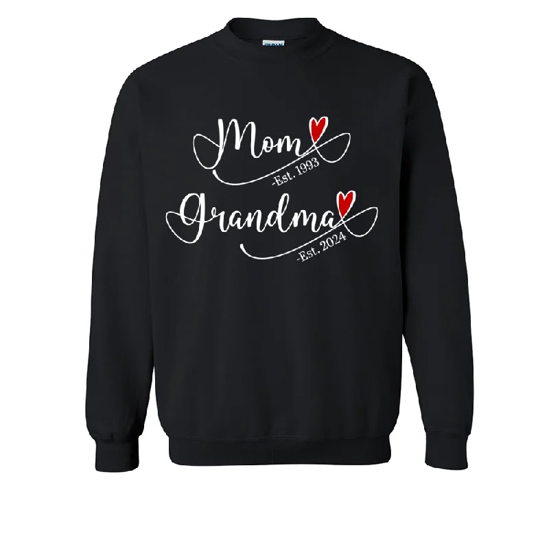 Personalized Mom Grandma Est, Custom Mom Grandma And Kid, Mother's Day TH Sweatshirt