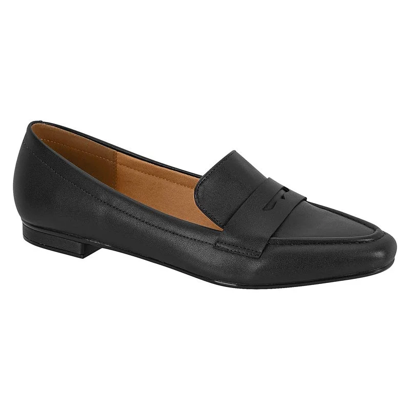 Vizzano 1351-105 Flat Loafer in Black Napa