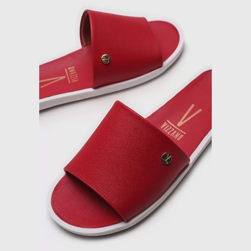 Vizzano 6363-105 Slip-on Flat in Red