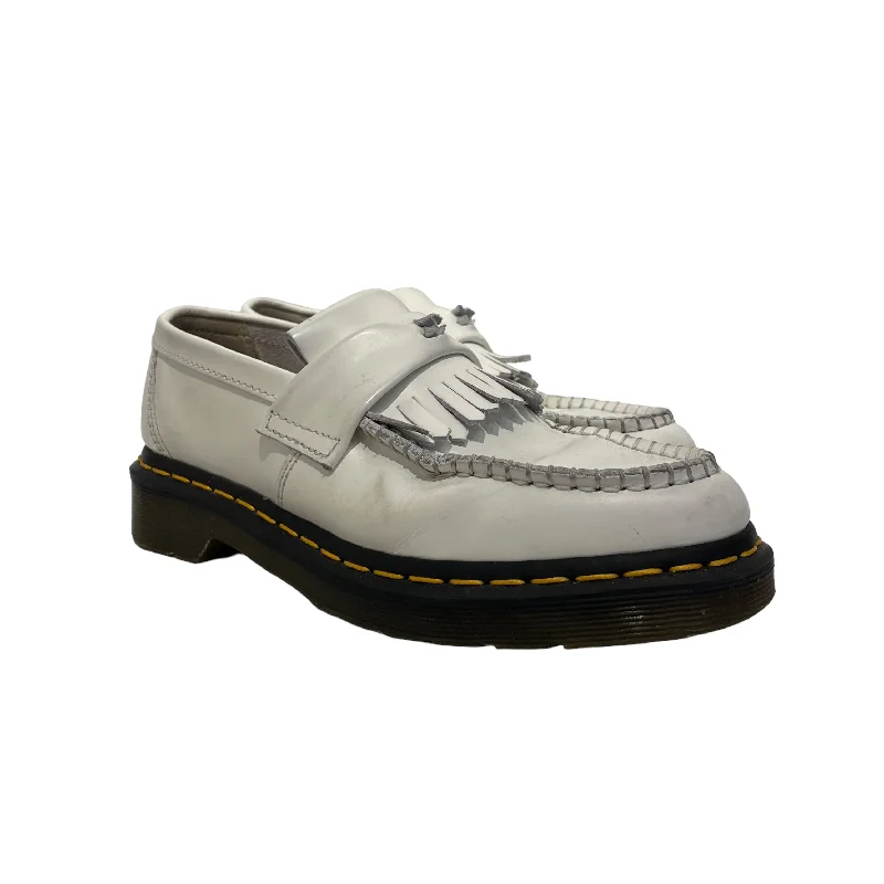 Dr.Martens/Loafers/US 6/Leather/WHT/