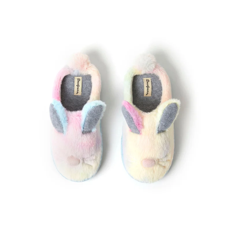 Dearfoams Kid's Easter Bunny Clog Slipper