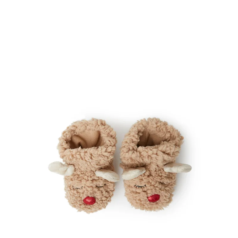 Dearfoams Kid's Harley Deer Bootie Slipper