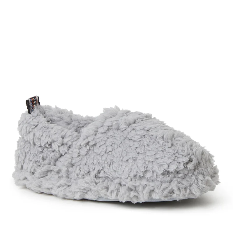 Dearfoams Kid's Skye Pile Closed Back Slipper