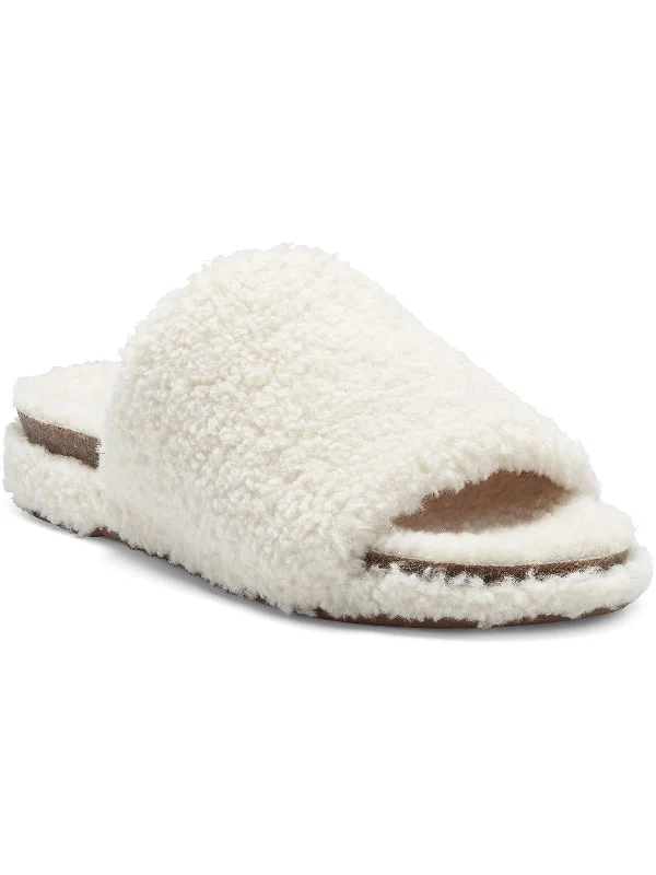 US 9 / stucco faux lamb shearling