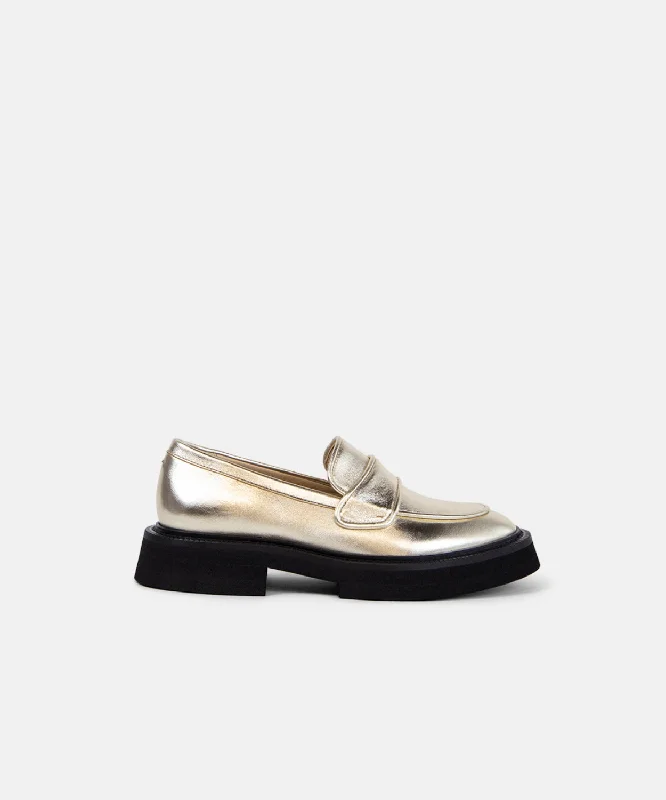 Jinx Blox Metallic Loafer 241 | Gold