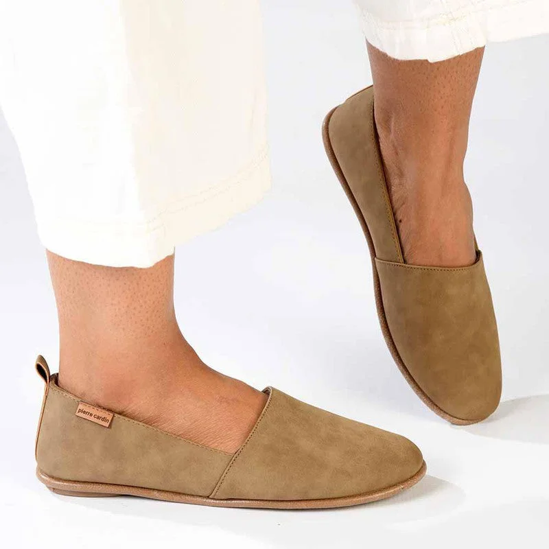 Pierre Cardin Ladies Riviera Slip-On - Taupe