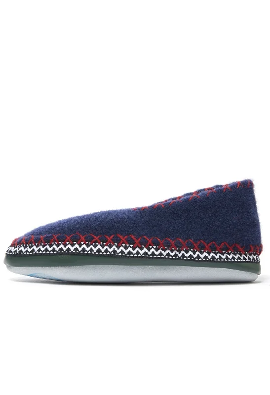 Plakolm Austrian Hut Slippers - Navy