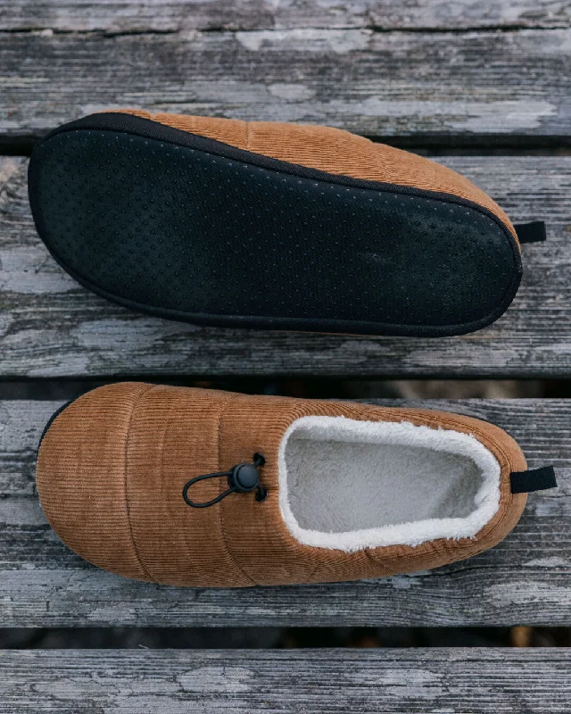 Recharge Corduroy Hut Slipper - Coconut