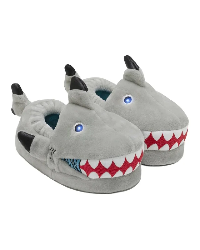 Robeez Black Tip Shark Slipper