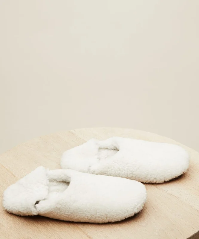 Shearling Moroccan Slipper