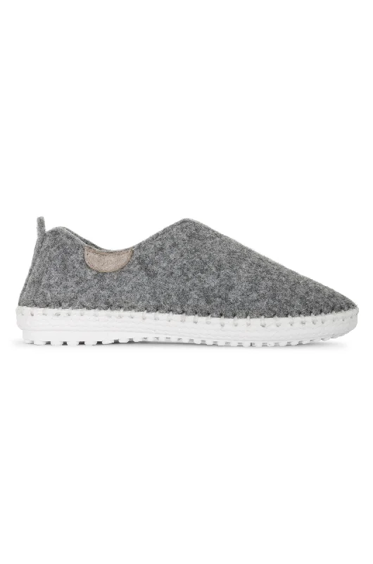 Soft Textile Slipper | GREY | COLETTE ZZ