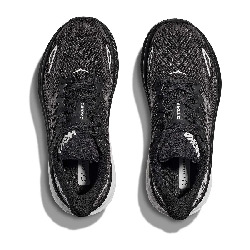 Hoka One One Women's Clifton 9 Black/White