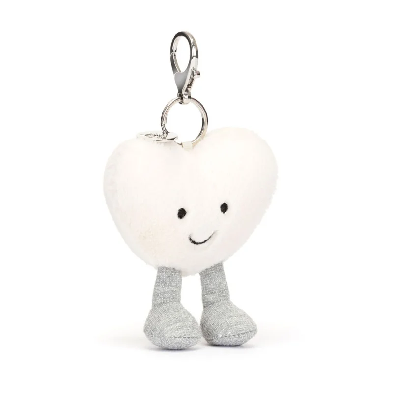 Huggable and sweet Jellycat all-around favoritesAmuseable Cream Heart Bag Charm