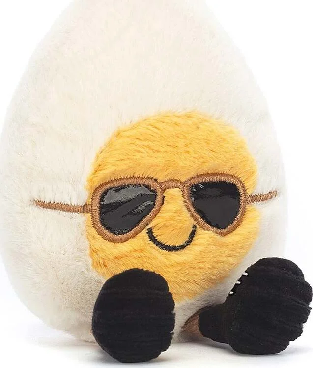 Soft and cozy Jellycat high-quality craftsmanshipAmuseable Boiled Egg Chic