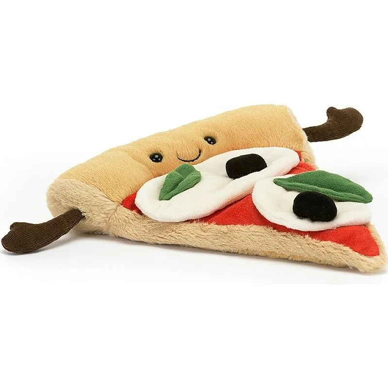 Fluffy and comforting Jellycat superior materialsAmuseable Slice of Pizza
