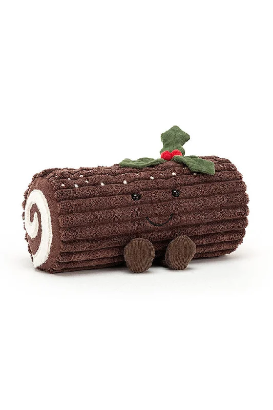 Adorable and snuggly Jellycat toysAmuseable Yule Log