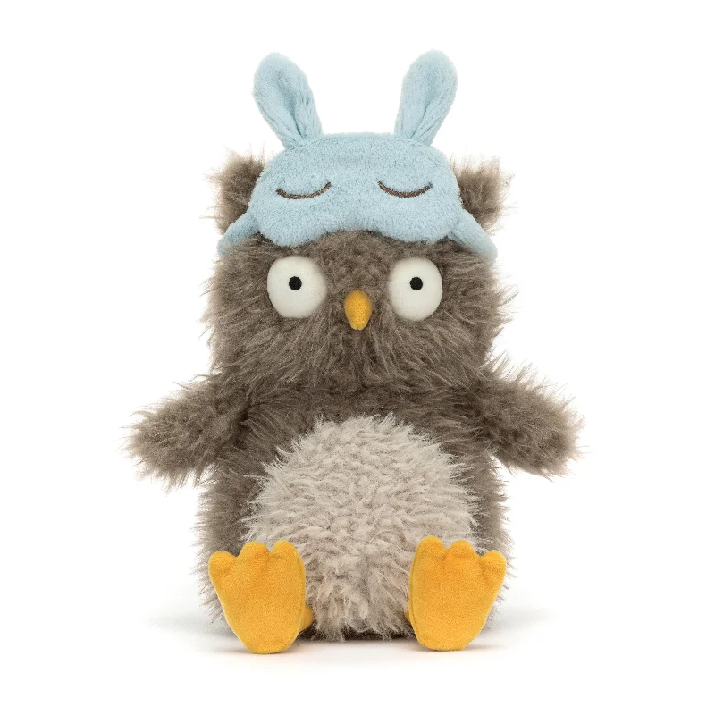 Fluffy and charming Jellycat itemsAudrey Hootsoftly Beige