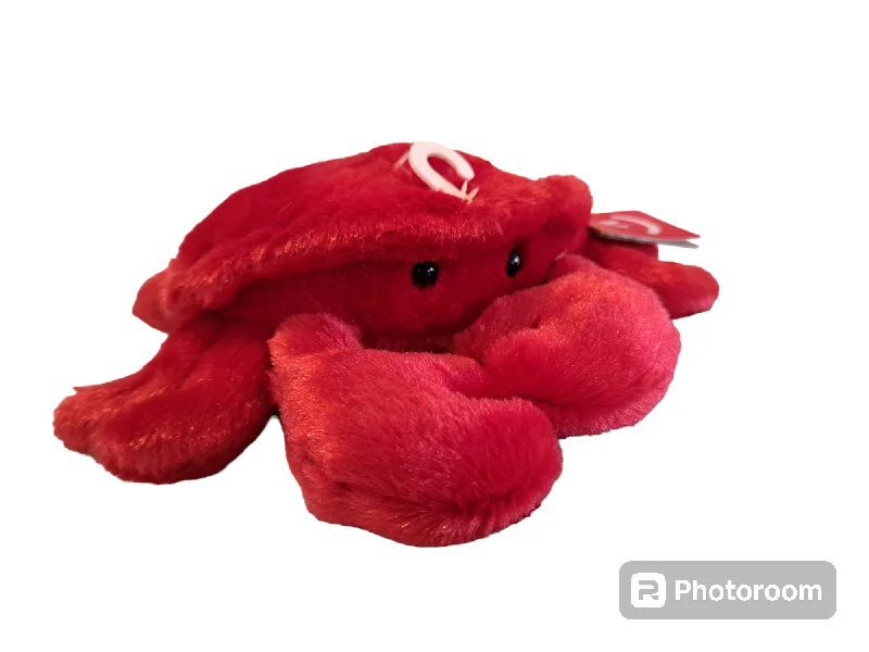 Soft and squishy plush crittersAurora Mini Flopsies - Crab