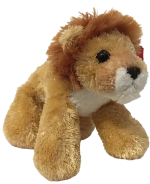 Sweet and innocent stuffed animalsAurora Mini Flopsies - Lionel Lion