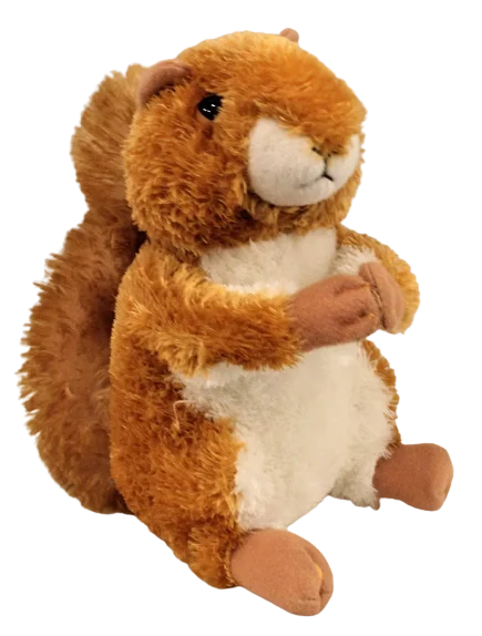 Soft and cuddly stuffed animalsAurora Mini Flopsies - Nutsie Squirrel