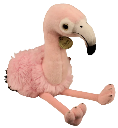 Colorful and vibrant plush creationsAurora Miyoni - Andean Flamingo