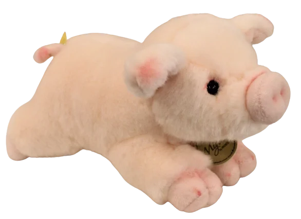 Adorable and charming plush figuresAurora Miyoni - Pig