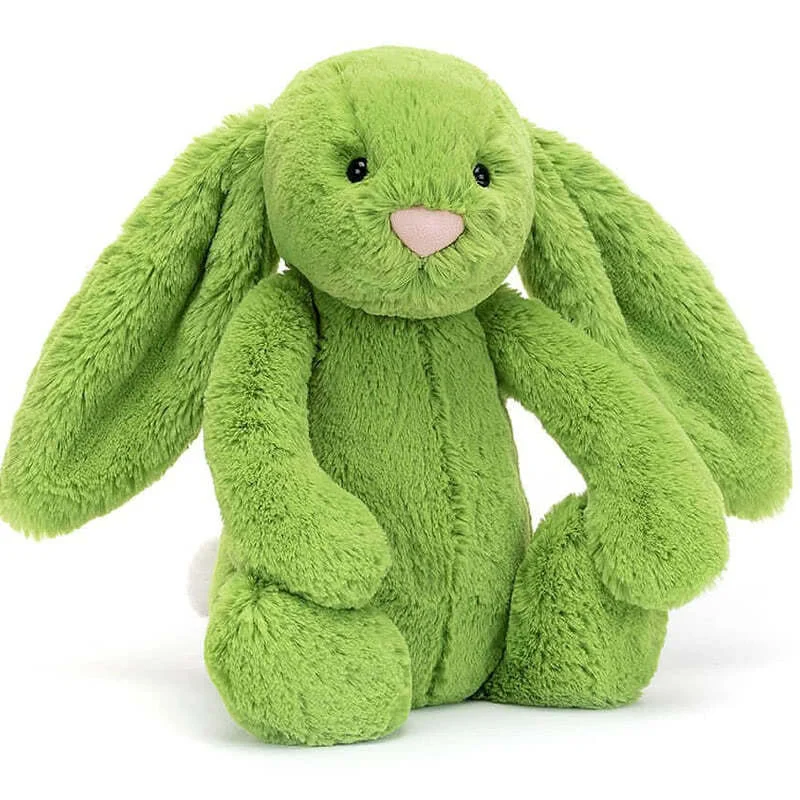 Cuddly and snuggly Jellycat snuggle partnersBashful Apple Bunny - Medium