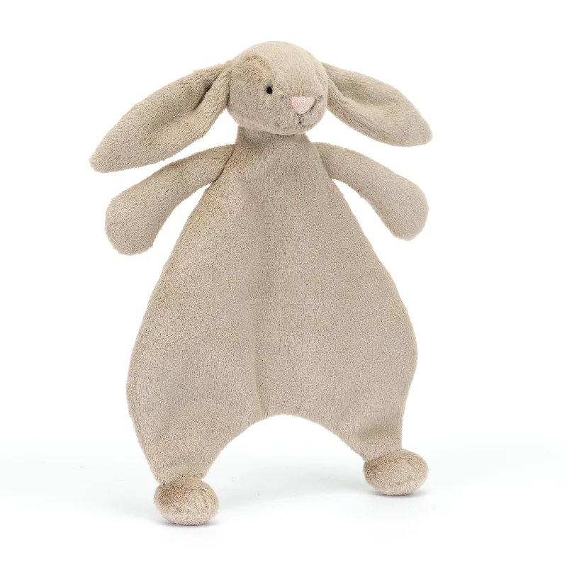 Cuddly and lovely Jellycat animalsBashful Beige Bunny Comforter