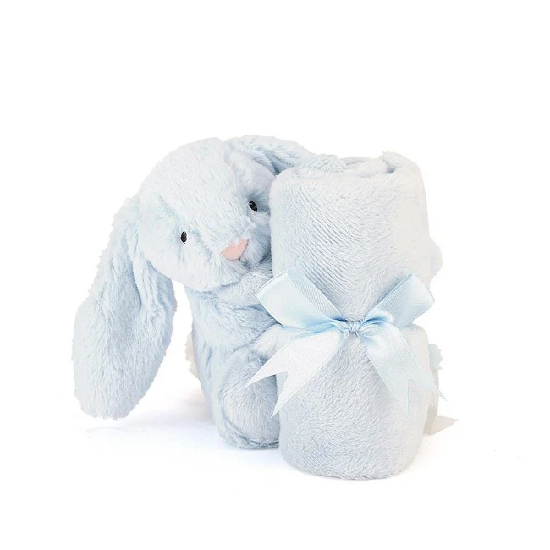 Adorable and gentle Jellycat friendsJellycat Bashful Blue Bunny Soother