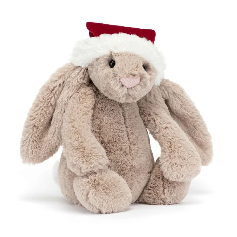 Huggable and charming Jellycat beloved by all ages.Bashful Christmas Bunny