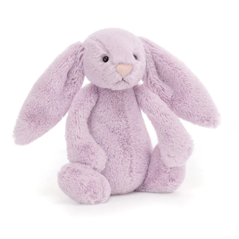 Plush and comforting Jellycat figuresBashful Lilac Bunny - Little