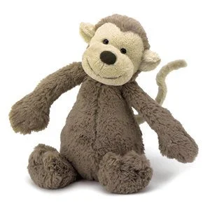 Enchanting and magical plush dollsJellycat Bashful MONKEY Medium